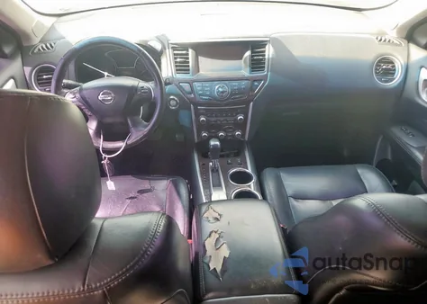 2014 Nissan Pathfinder S из США, поврежденный, VIN 5N1AR2MN7EC627582